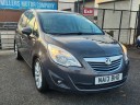 Vauxhall Meriva 1.4t 16v Se | Petrol | Manual | Ulez | MPV | Grey